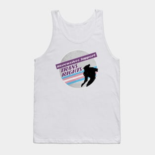 Trans Rights Werewolf Tank Top